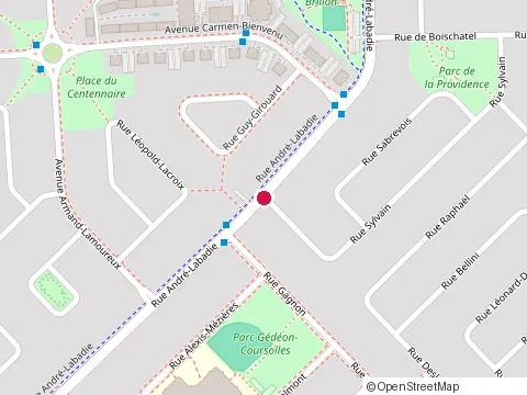 Location of Intervention Prévention at 2020 Rue André-Labadie, Beloeil
