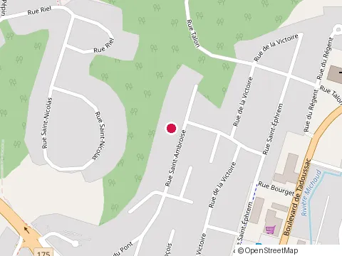 Location of Isolation Morissette Ltee at 140 Rue St Ambroise, Chicoutimi