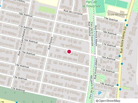 Location of Itesmedia at 750 16E Avenue #4, Montréal