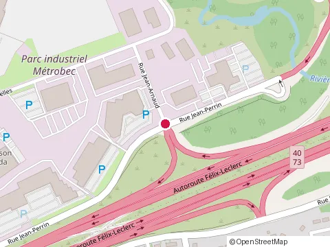 Location of J C Johnson & Assoc Inc at 2500 Rue Jean-Perrin # 107, Québec