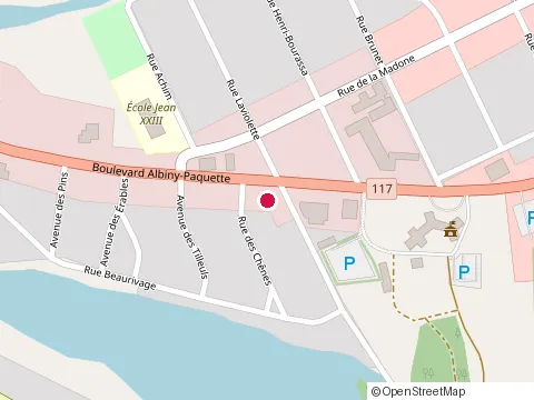 Location of Jack le Coq at 210 Bd Albiny Paquette, Mont-Laurier
