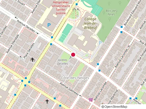 Location of Jardins Decelles Inc at 5660 Decelles Ave, Montréal