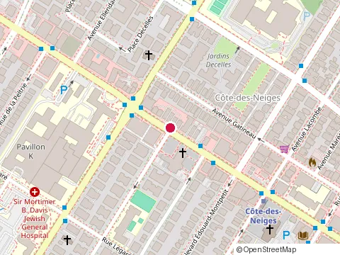 Location of Java U Cote des Neiges at 5620 Chemin de la Côte-des-Neiges, Montréal