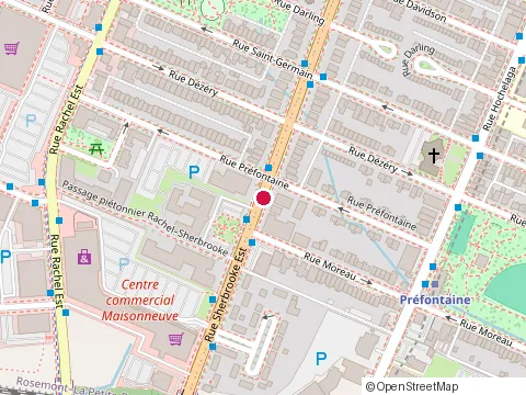 Location of Kam Foo at 2971 Rue Sherbrooke E, Montréal