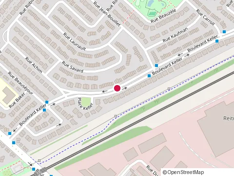 Location of Kaud Robert Dr at 2520 place Keller, Saint-Laurent