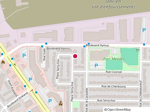 Location of Kojax at 2915 Saint-Charles Blvd, Kirkland
