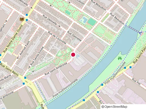 Location of l Plante Transport Excavation at 4751 Rue Saint-Ambroise, Montréal