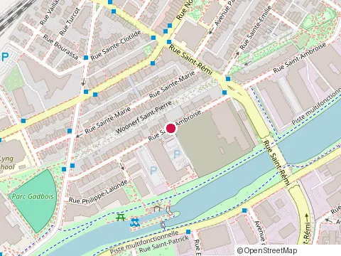 Location of l'Annexe St-Ambroise at 5080 Saint Ambroise St, Montréal