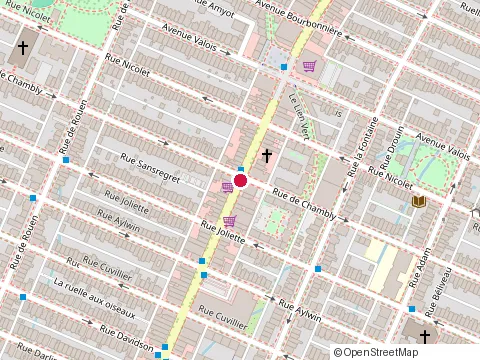 Location of l'Espace Public - Brasseurs de Quartier / Brewpub at 3632 Ontario St E, Montréal