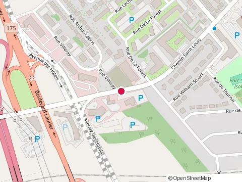 Location of la Fenouillière at 3100 Chem. Saint-Louis, Québec