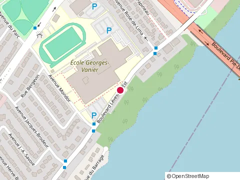 Location of la Paneterie Enrg Bakery at 4151 Boulevard Lévesque O, Laval