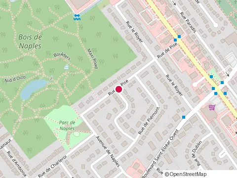 Location of Laflamme Inc. at 1105 Rue du Plateau-Ouimet, Laval