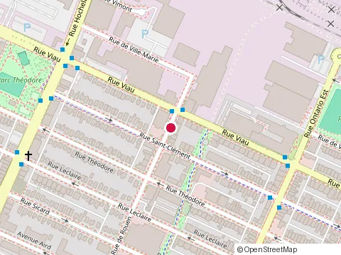 Location of le Bourg de Rouen Samcon at 4940 Bourg de Rouen Street, Montréal