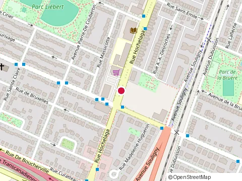 Location of le Chez-Nous de Mercier-Est at 7958 Rue Hochelaga, Montréal