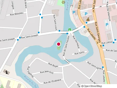 Location of le Dispensaire at 50 Rue de Saint-Faustin, Saint-Jérôme
