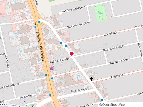 Location of le Petit Québec at 1200 avenue Bourgogne, Chambly