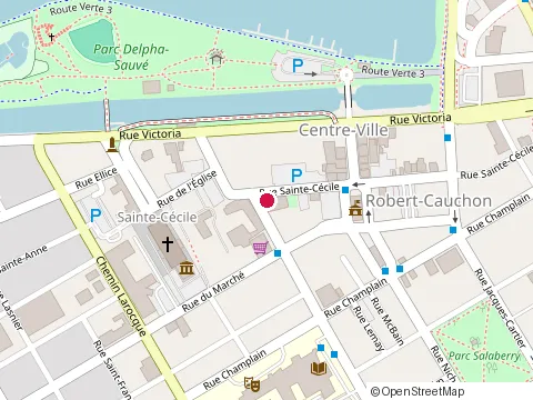 Location of le Poke Station Valleyfield at 94 Rue Ste Cécile, Salaberry-de-Valleyfield