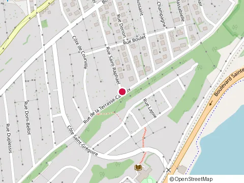 Location of Légende at 255 Rue Saint-Paul, Québec