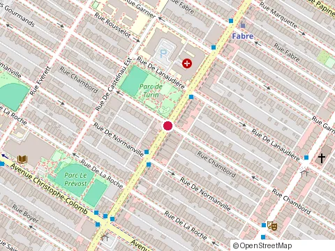 Location of les Aliments Esposito at 1263 Rue Jean-Talon E, Montréal