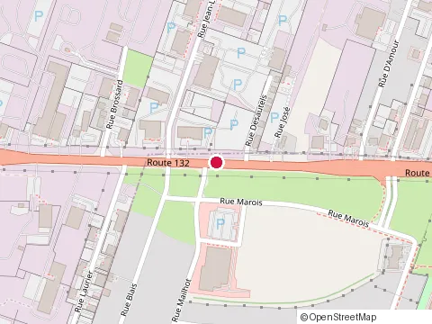 Location of les Constructions Coneximo at 5176 route 132, Sainte-Catherine