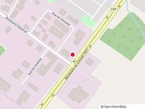 Location of les Fromages Latino - Rumba at 525 Bd Industriel, Val-des-Sources