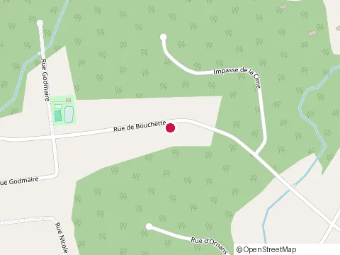 Location of les Portes Mc at 4 Rue Hermas Poulin, Cantley