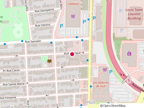 Location of les Services Financiers Surtech Inc at 31 Rue Bourque, Gatineau