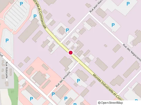 Location of les Structures Gb Ltée at 105 Montée Industrielle, Rimouski