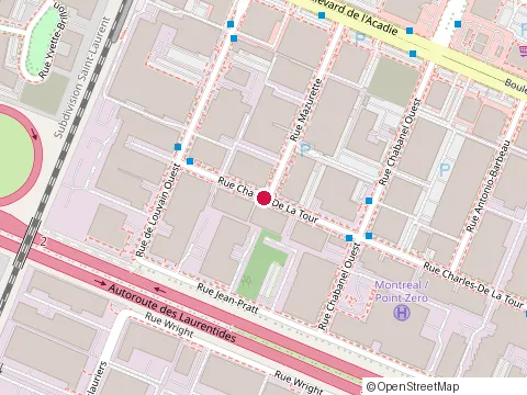Location of les Systèmes Sous-Sol du Québec Inc at 9495 Rue Charles de la Tour, Montréal