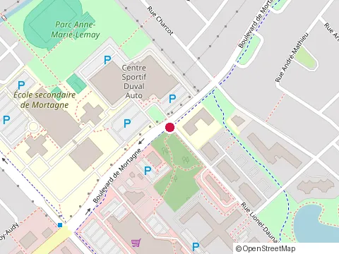 Location of Lulu Bistro at 1025 Rue Lionel-Daunais, Boucherville