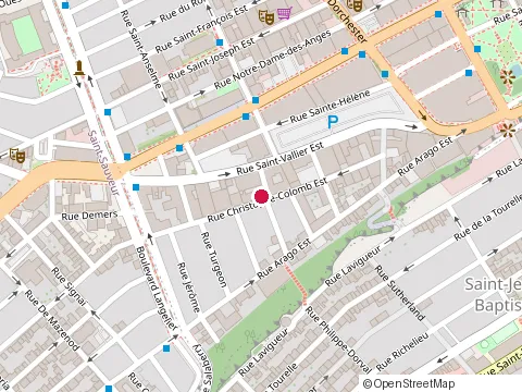 Location of Maelstrøm Saint-Roch at 181 Rue Saint-Vallier E, Québec