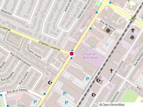 Location of Magil Construction Intl at 750 chemin Lucerne, Mont-Royal