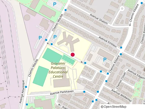 Location of Maimonides Geriatric Centre at 5795 avenue Caldwell, Côte Saint-Luc