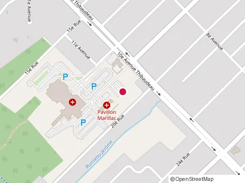 Location of Maison Catherine de Longpré at 1140 20E Rue, Saint-Georges