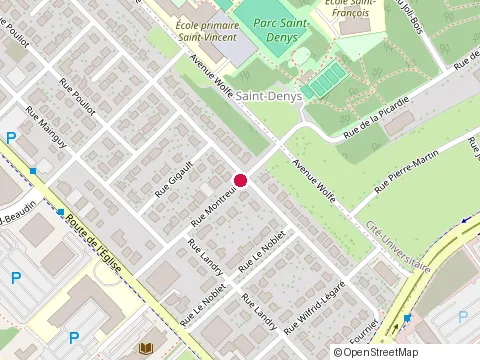 Location of Maison l'Eclaircie at 2860 Rue Montreuil, Québec