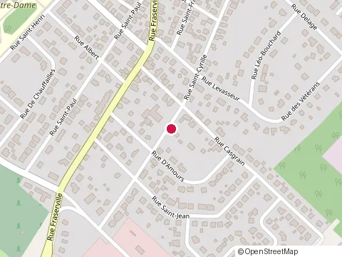 Location of Majella Vaillancourt Inc. at 82 Rue Saint-Cyrille, Rivière-du-Loup