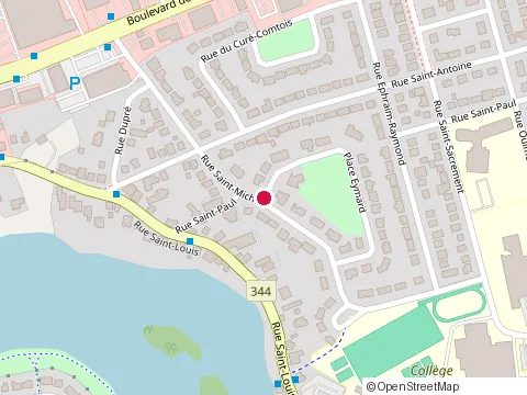 Location of Marcel Denommee Inc at 671 Rue St-Michel, Terrebonne