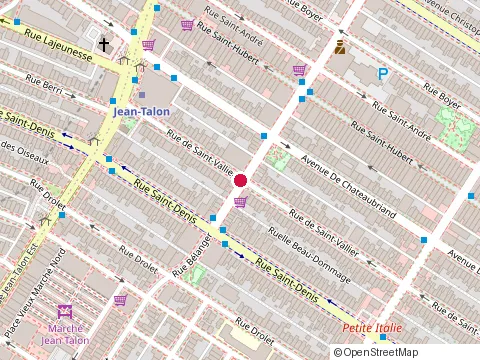 Location of Marché Andes Comptoir Gourmet - Latin American Specialties at 440 Rue Bélanger, Montréal
