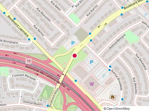 Location of Marché Bellemare Inc at 6425 Boul Milan, Brossard