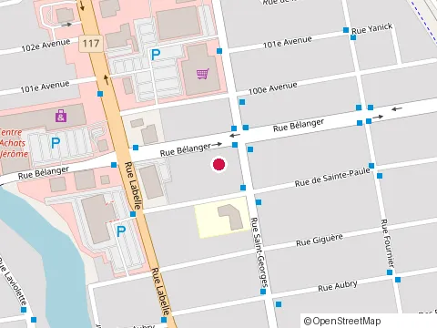 Location of Massothérapie Carine Roy-Studio Mobile Escouade Santé at 1051 Rue Saint-Georges, Saint-Jérôme