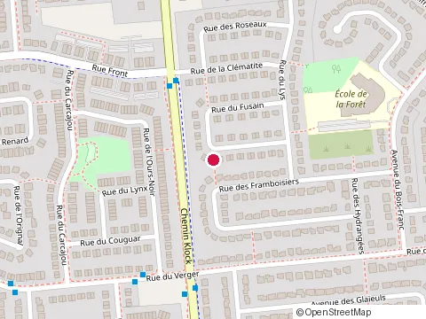 Location of Mattino Developments at 331 Chem. Klock, Gatineau