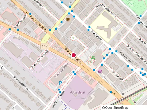 Location of Mc Donald'S at 11887 boulevard Laurentien, Montréal