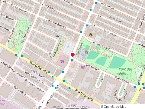 Location of Mcdonald'S at 2530 Rue Masson, Montréal