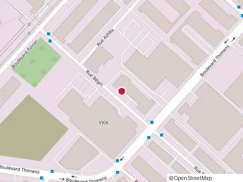 Location of Menuiseries Mont-Royal Inc at 1777 Rue Bégin, Saint-Laurent