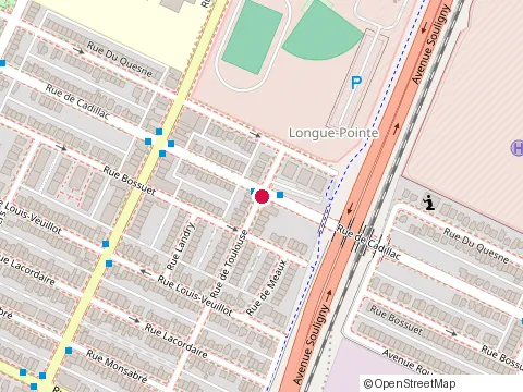 Location of Mercier at 5964 Rue de Toulouse, Montréal