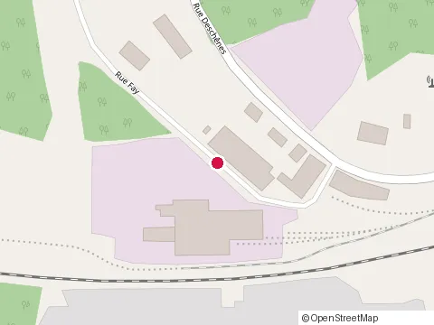 Location of Mercier Industries at 2017 Rue Fay, Jonquière