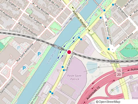 Location of Messorem at 2233 Rue Pitt, Montréal