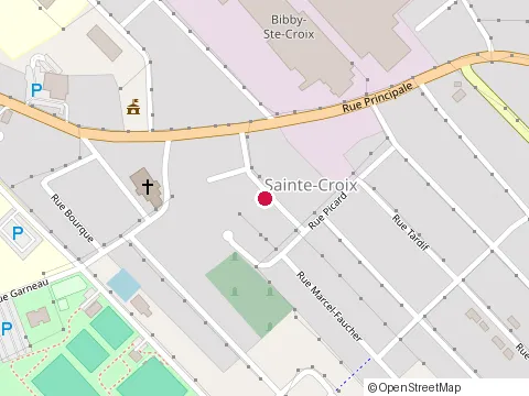 Location of Metro Ste-Croix at 6452 Rue Principale, Sainte-Croix