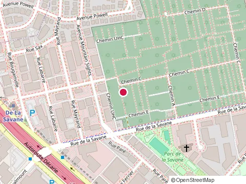 Location of Milestones at 5060 Chem. de la Côte-de-Liesse #107, Montréal