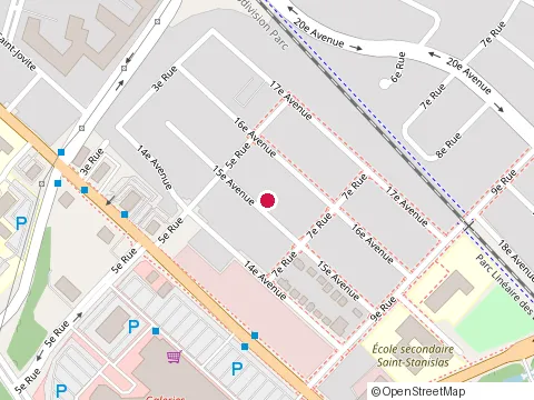 Location of Mqc Inc at 391 15E Av N, Saint-Jérôme